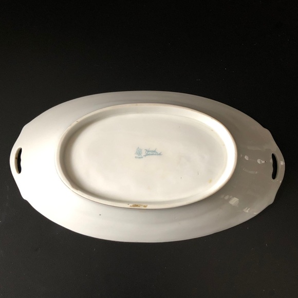 Antique Nippon Hand Painted Porcelain Serving Dish